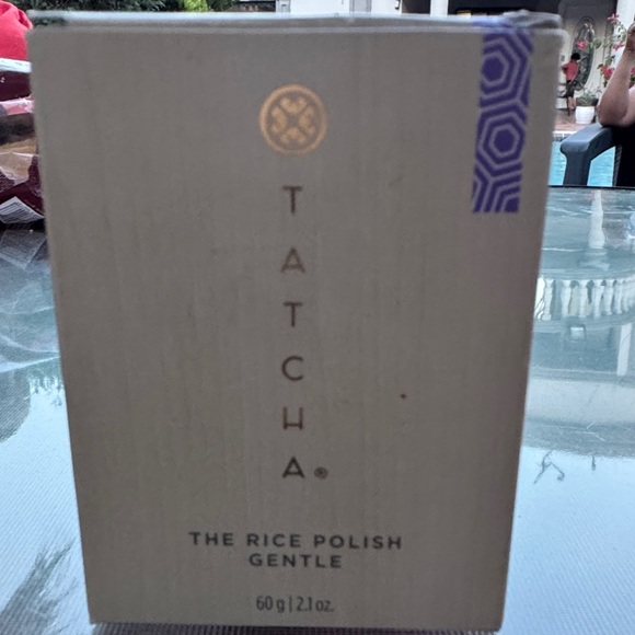 Tatcha Other - Tatcha The Rice Polish Gentle - Cream Box with Purple Accent